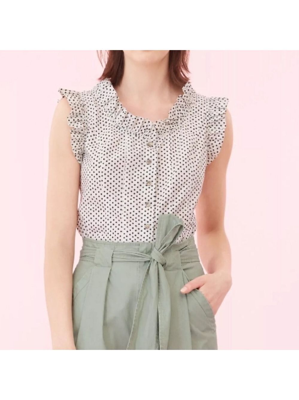 La Vie Rebecca Taylor Corrine Sleeveless Top